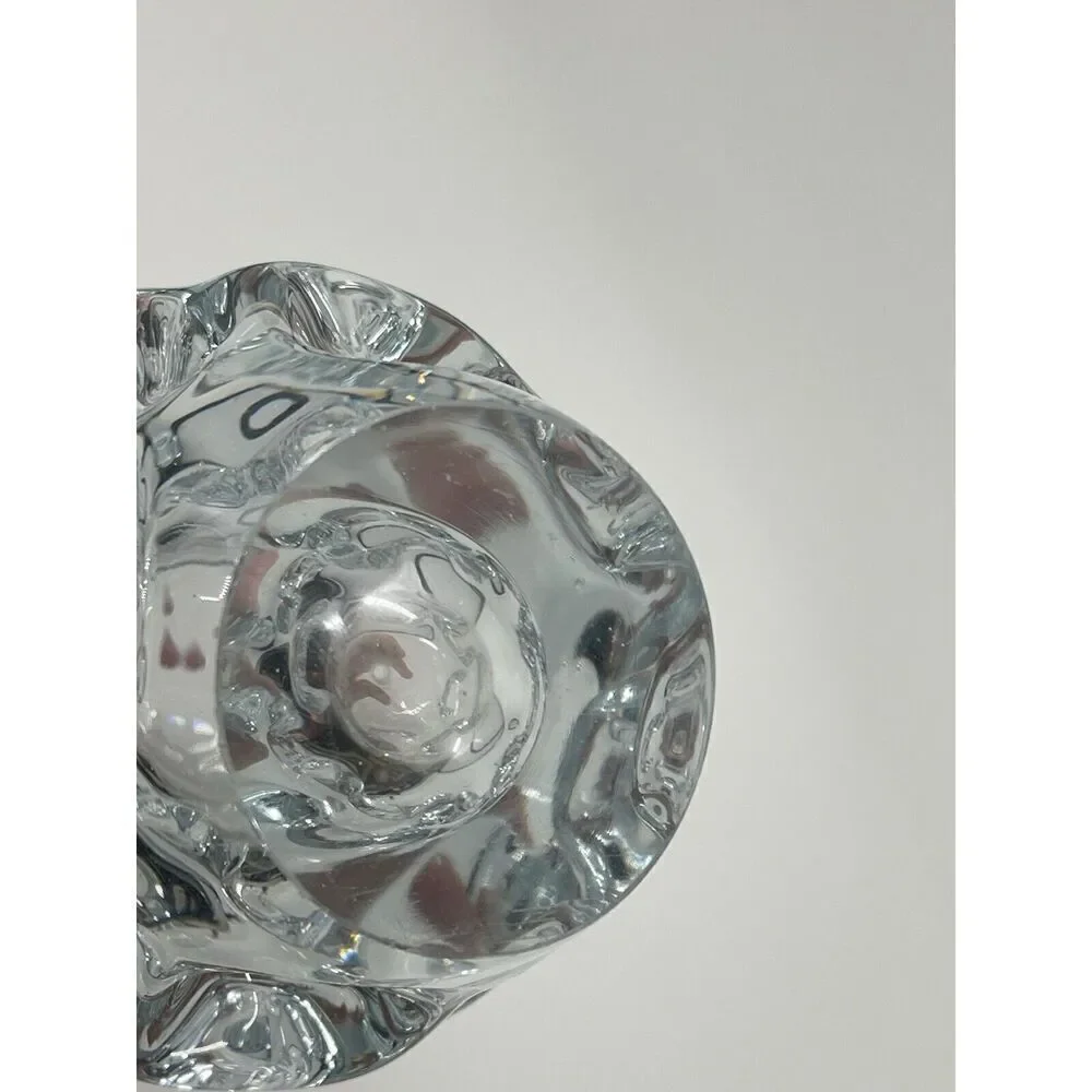 Vintage MCM Aseda Glass Scandinavian Swedish Vase Artist Börne Augustsson 10”